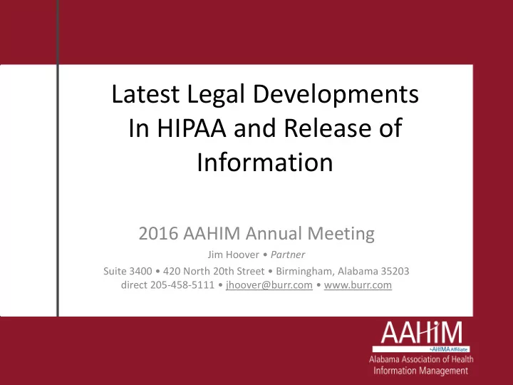 information