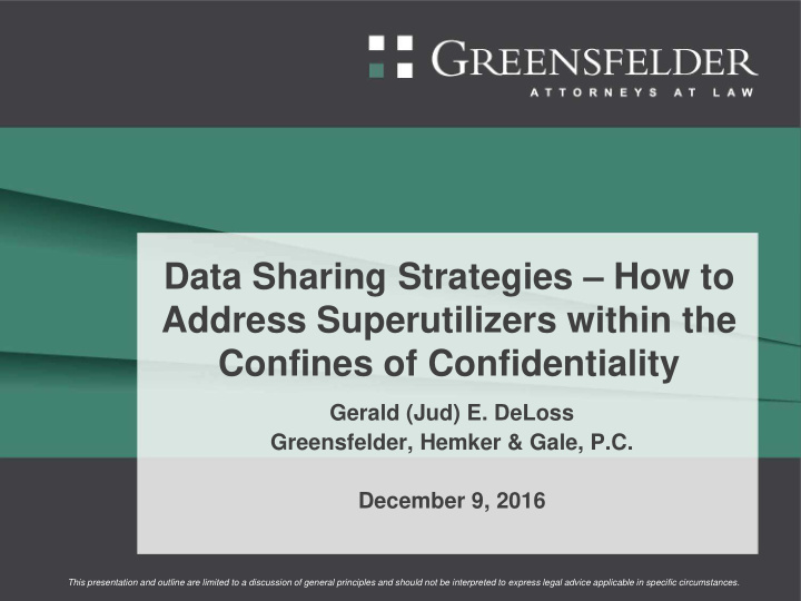 data sharing strategies how to address superutilizers