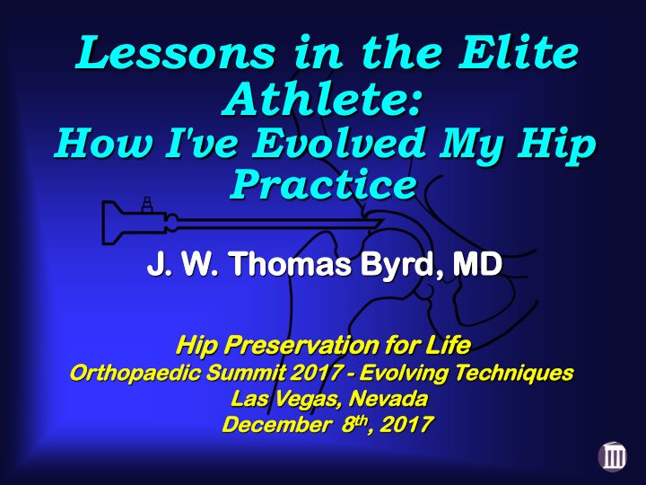 lessons in the elite athlete