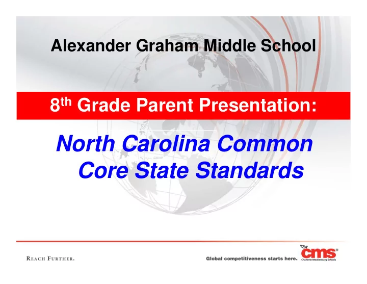 north carolina common north carolina common core state