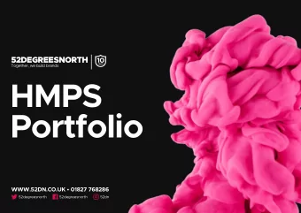 HMPS  Portfolio  WWW.52DN.CO.UK  01827 768286  52degreesnorth  52degreesnorth  52dn  Were