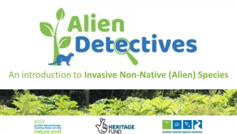 An introduction to Invasive Non-Native (Alien) Species More activities at: