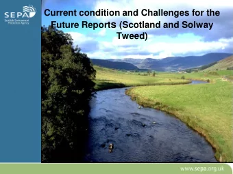 Where are we in the process?  Measures  reports  AAG meetings  Current condition and challenges for