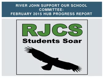 RJCS  Students Soar  Our Mission  Our Vision  To create a sustainable educational  A Vibrant