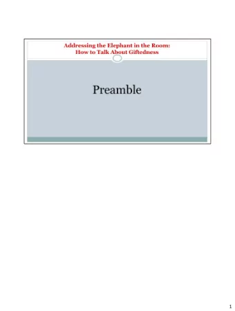 1  SHARON - We must become systematic in our approach  1. Only discussed amongst educators and