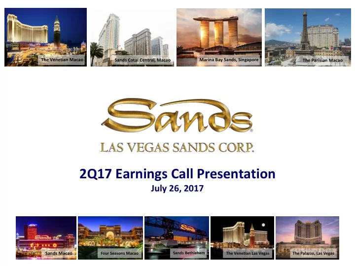 2q17 earnings call presentation