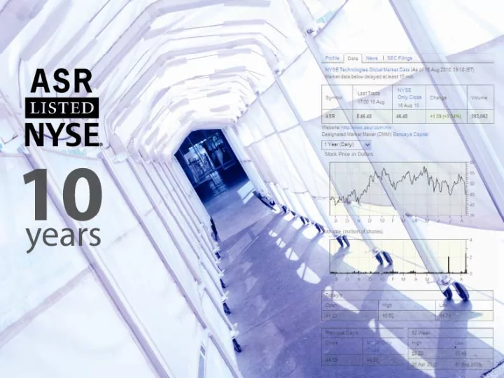 1 investment highlights long term concession investments