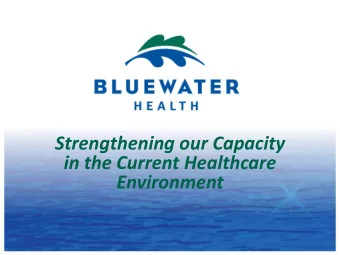 in the Current Healthcare  Environment  We have to shift spending to where we get the  highest