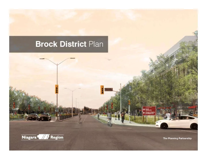 what is a district plan