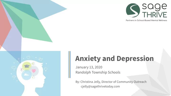 anxiety and depression