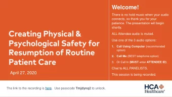 Welcome!  There is no hold music when your audio  connects, so thank you for your  patience. The