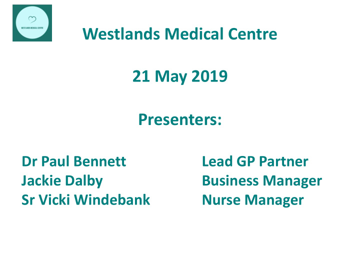 westlands medical centre