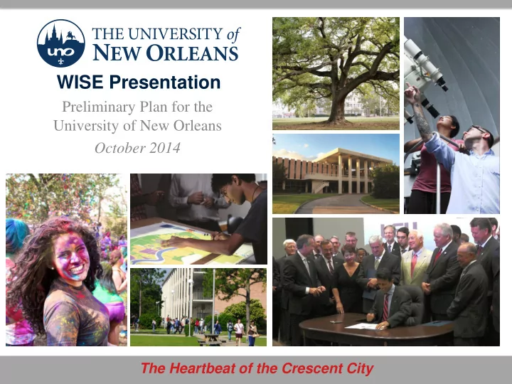 wise presentation