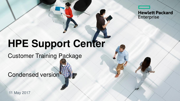 hpe support center