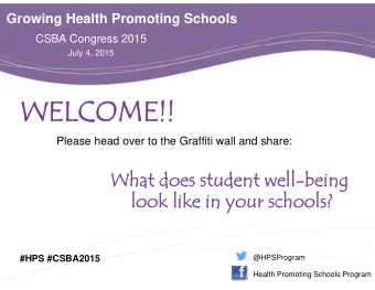 WELCOME!!  WELCOME!!  Please head over to the Graffiti wall and share:  What does student