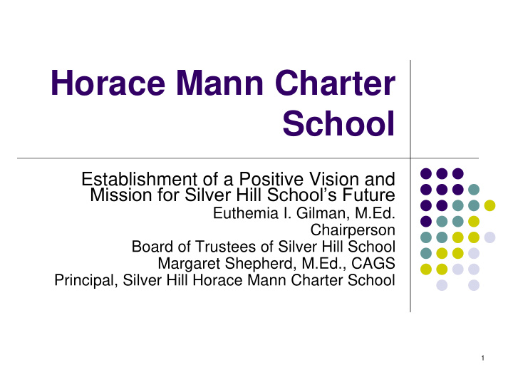horace mann charter school