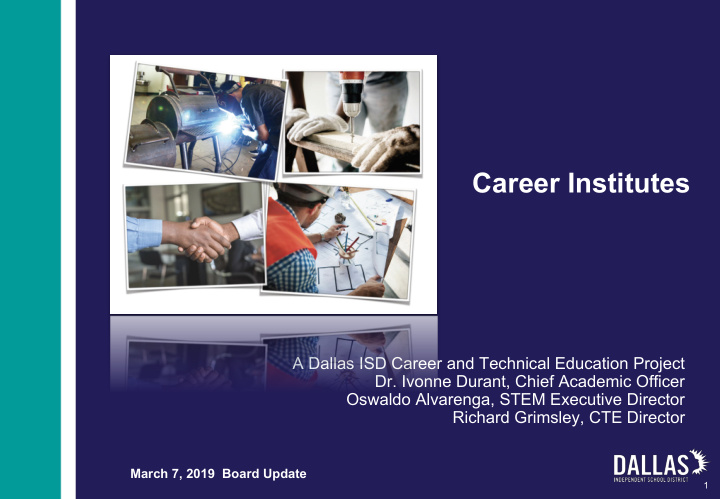 career institutes