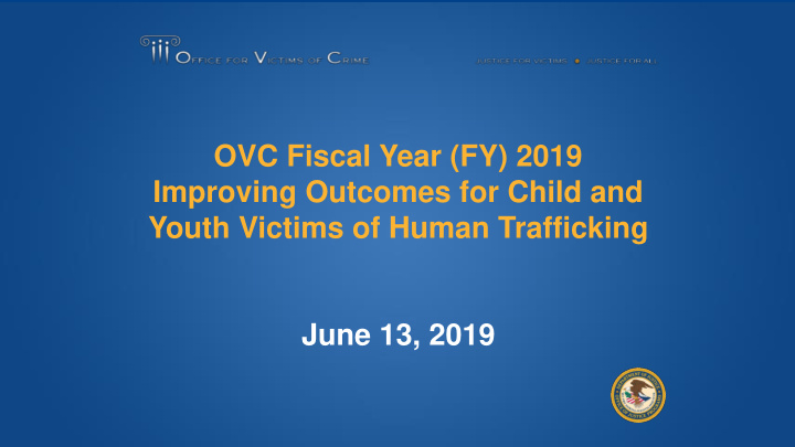 youth victims of human trafficking