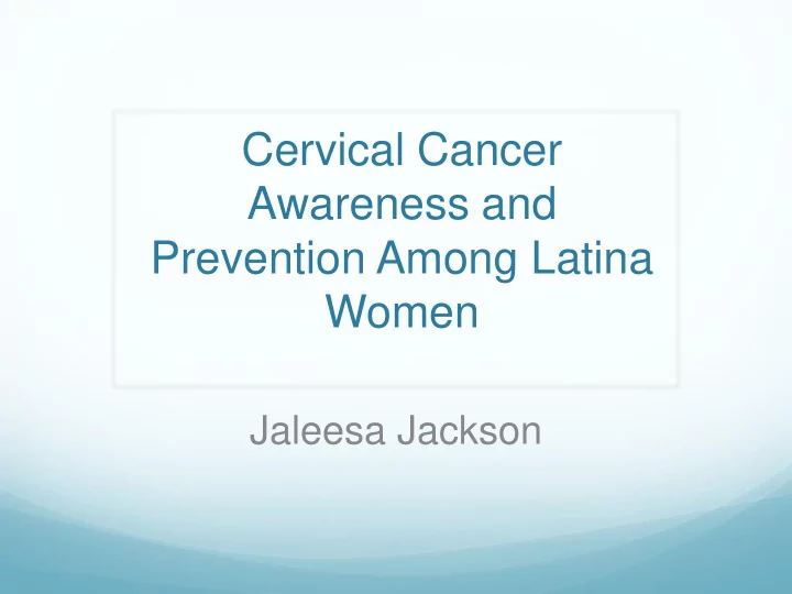 awareness and