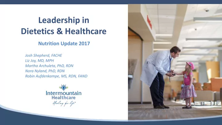 leadership in