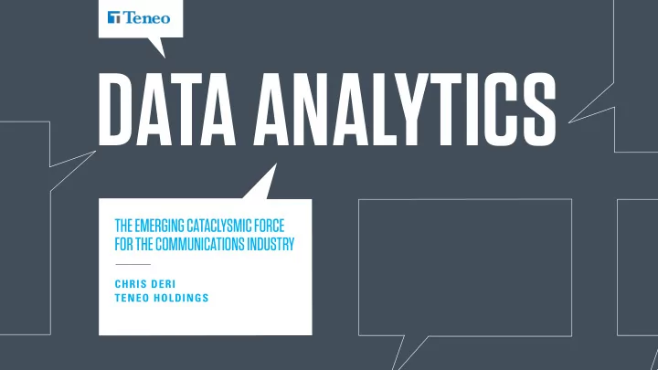 data analytics
