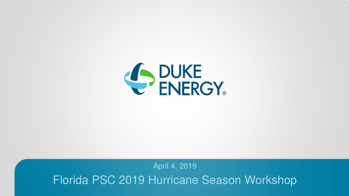 florida psc 2019 hurricane season workshop