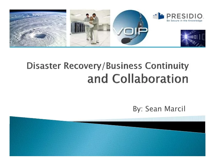 by sean marcil introduction who is presidio interesting