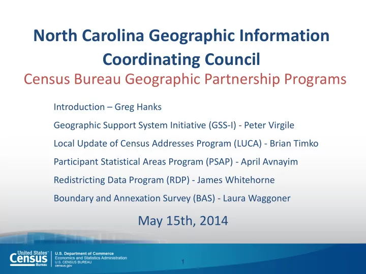 coordinating council