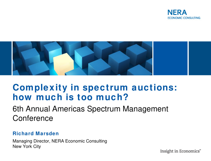 complexity in spectrum auctions how much is too much