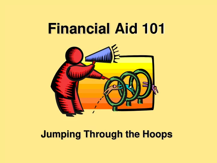 financial aid 101