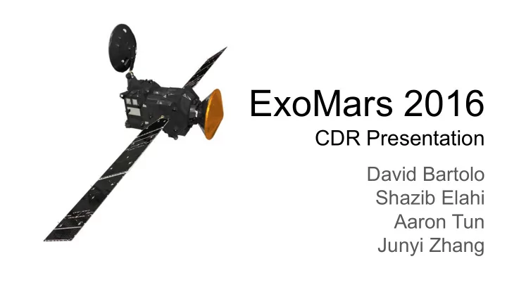 exomars 2016