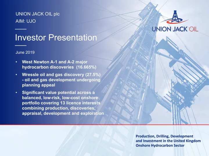 investor presentation
