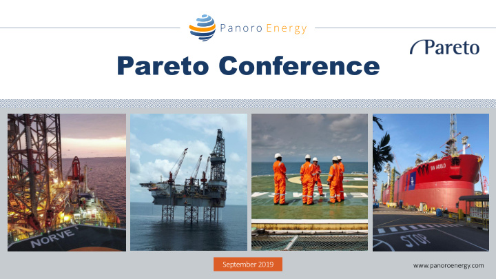 pareto conference