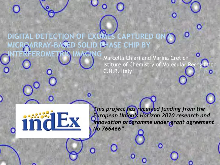 digital detection of exomes captured on a microarray