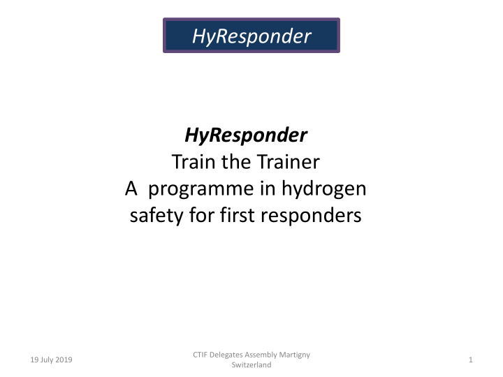 hyresponder