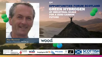 GREEN  GR  N HY  HYDR  DROG  OGEN  AT  T INDU  INDUST  STRI  RIAL  AL S  SCA  CALE  LE  FOR A  FOR