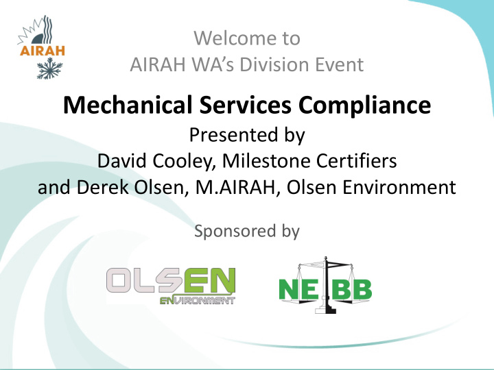mechanical services compliance