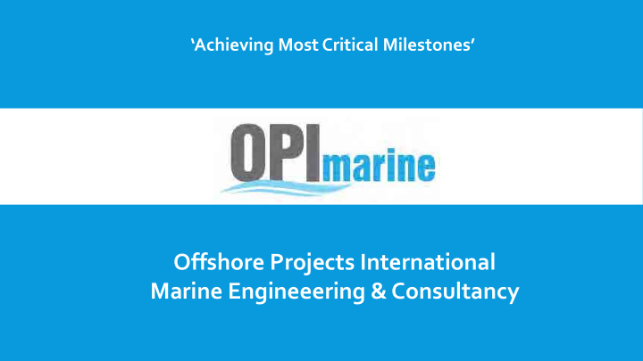 marine engineeering amp consultancy