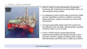 gggg  deeeee  Positioned (DP-2) Multi Service Vessel (MSV) with a 16-  www  ttttttt  jjjjjjjjjjj