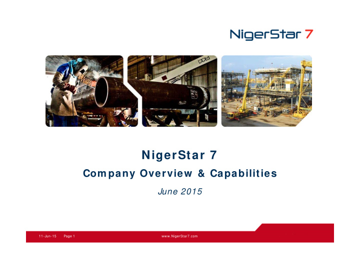 nigerstar 7