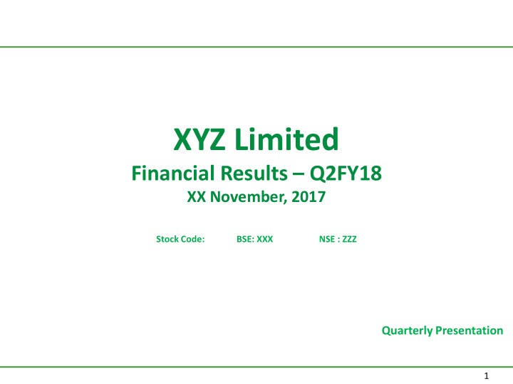 xyz limited