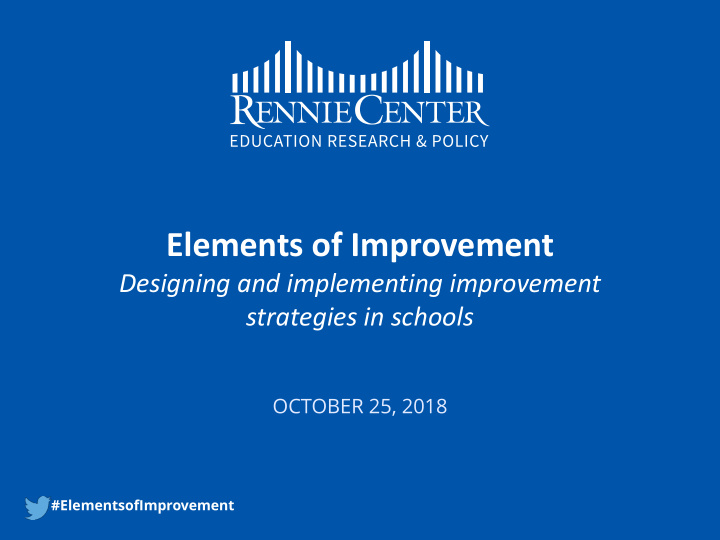 elements of improvement