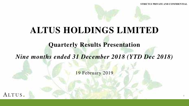 altus holdings limited