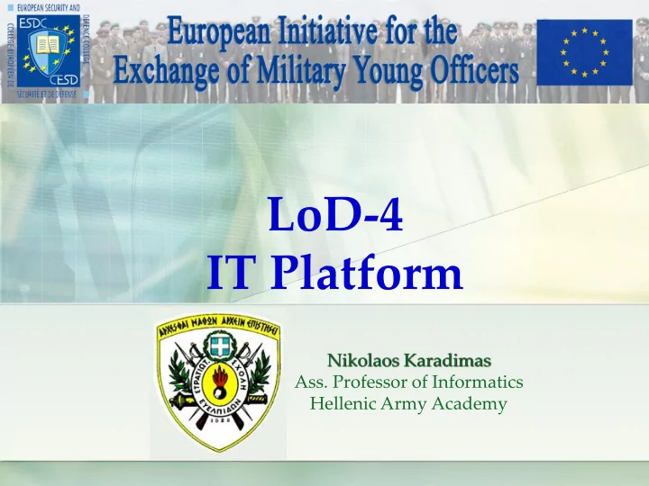 lod 4 it platform