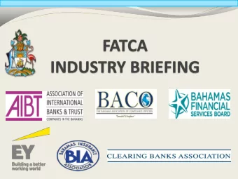 Purpose of the Guidance Notes  High level interpretation of the Inter-governmental Agreement