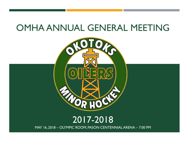 omha annual general meeting 2017 2018