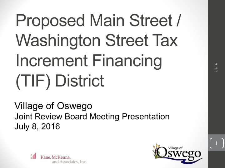 proposed main street washington street tax increment