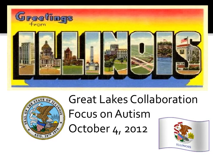 great lakes collaboration focus on autism october 4 2012