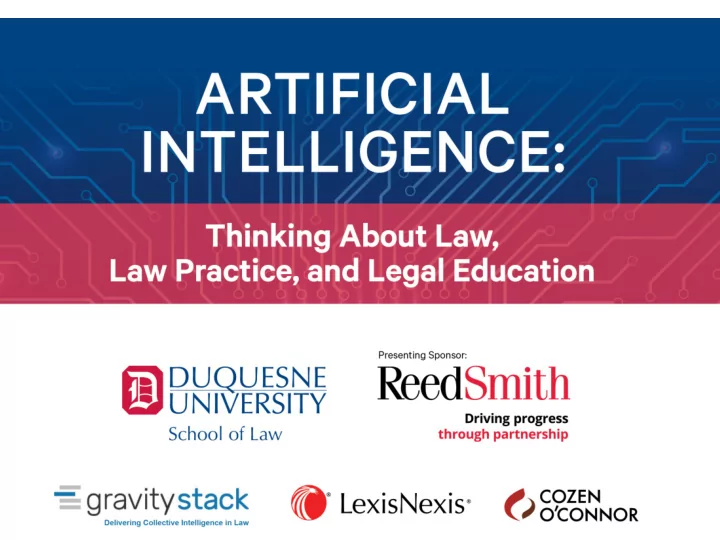 presentation for artificial intelligence thinking about