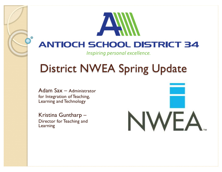 district nwea spring update